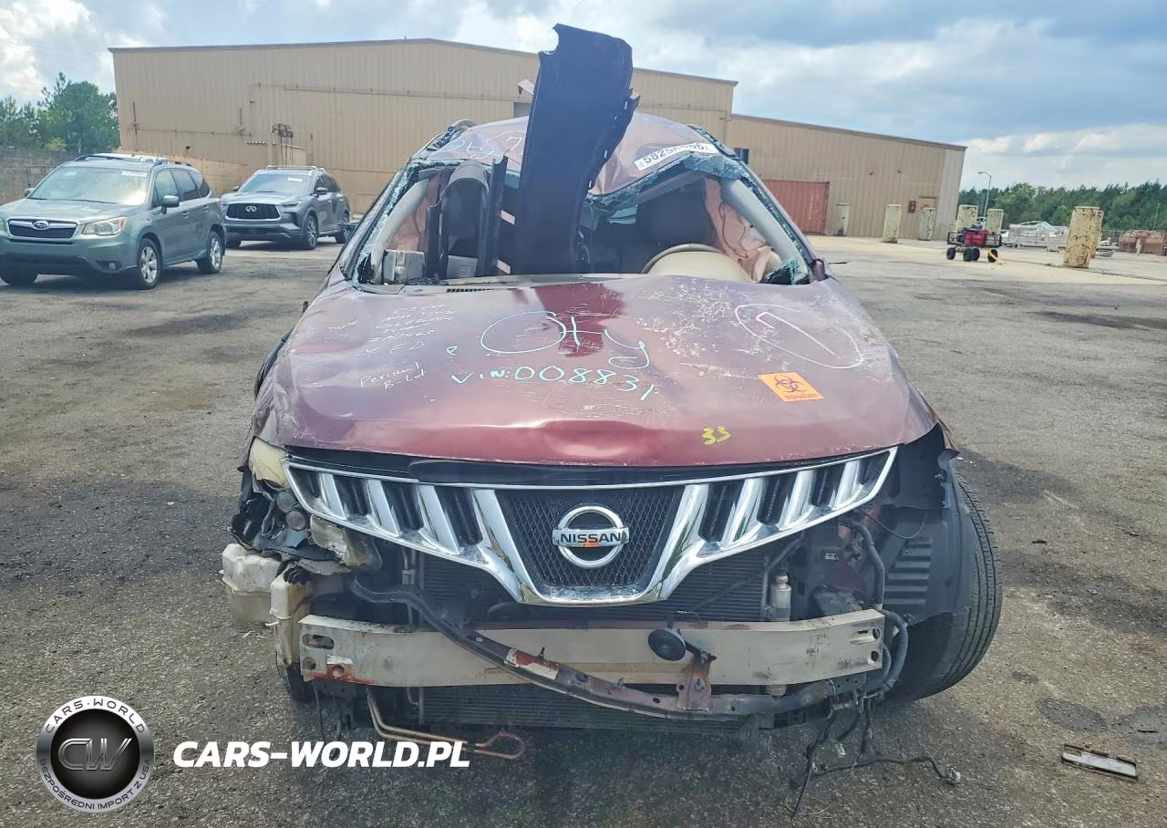 2009 Nissan Murano S VIN:JN8AZ18U79W008831 - 5