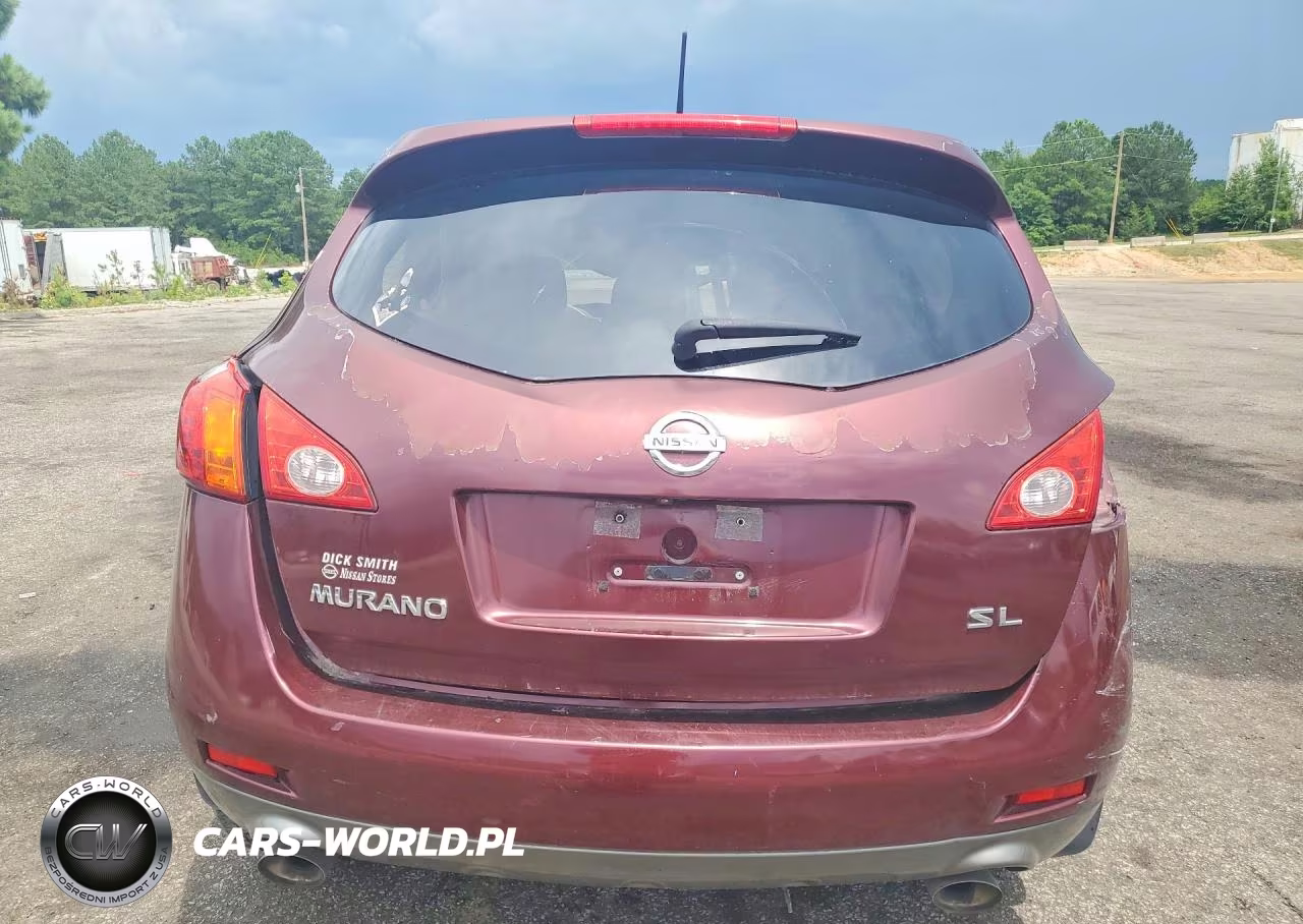 2009 Nissan Murano S VIN:JN8AZ18U79W008831 - 6