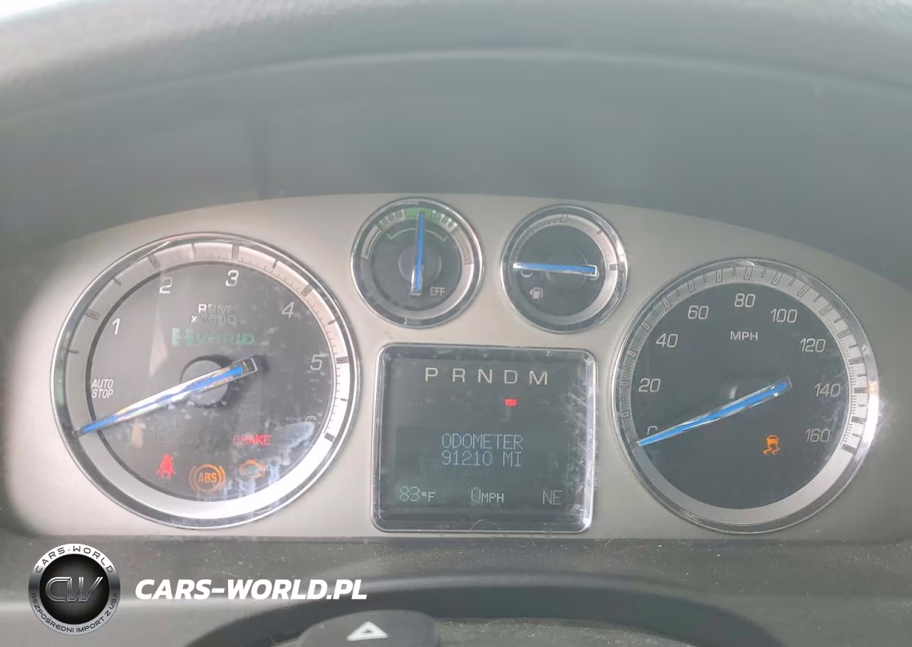 2012 Cadillac Escalade Hybrid VIN:1GYS4EEJ1CR249655 - 9