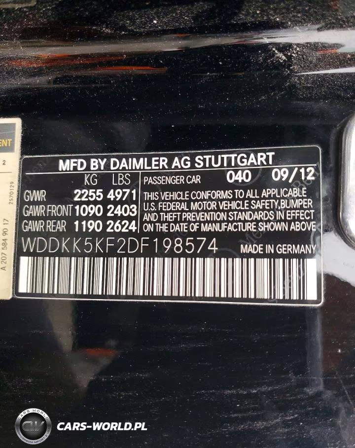 2013 MERCEDES-BENZ E 350 VIN:WDDKK5KF2DF198574 - 12