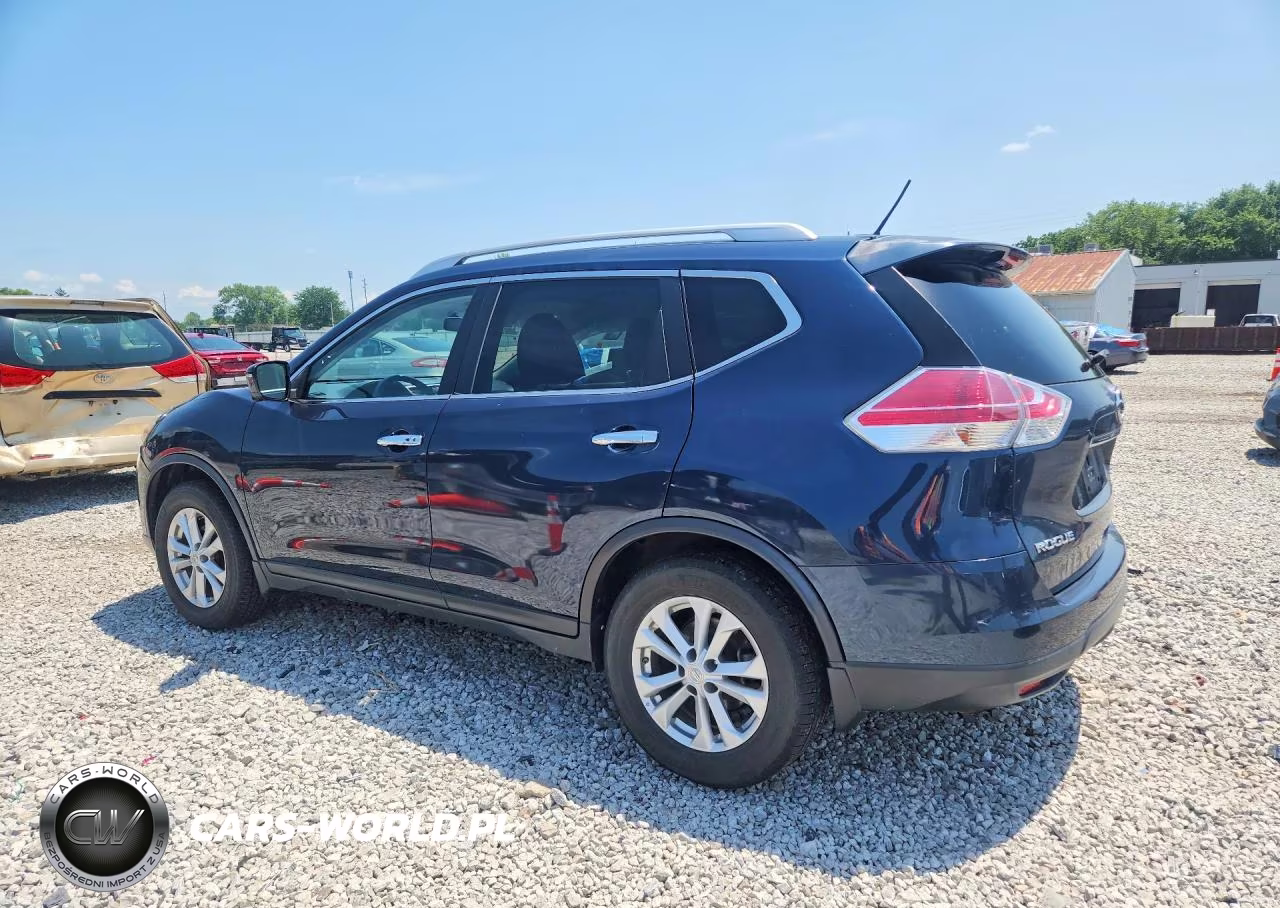 2016 Nissan Rogue Sv VIN:KNMAT2MV3GP617360 - 2