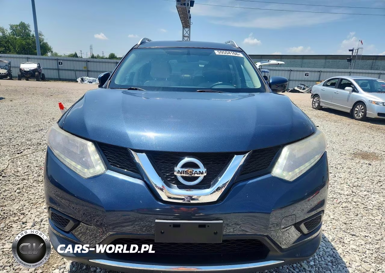2016 Nissan Rogue Sv VIN:KNMAT2MV3GP617360 - 5