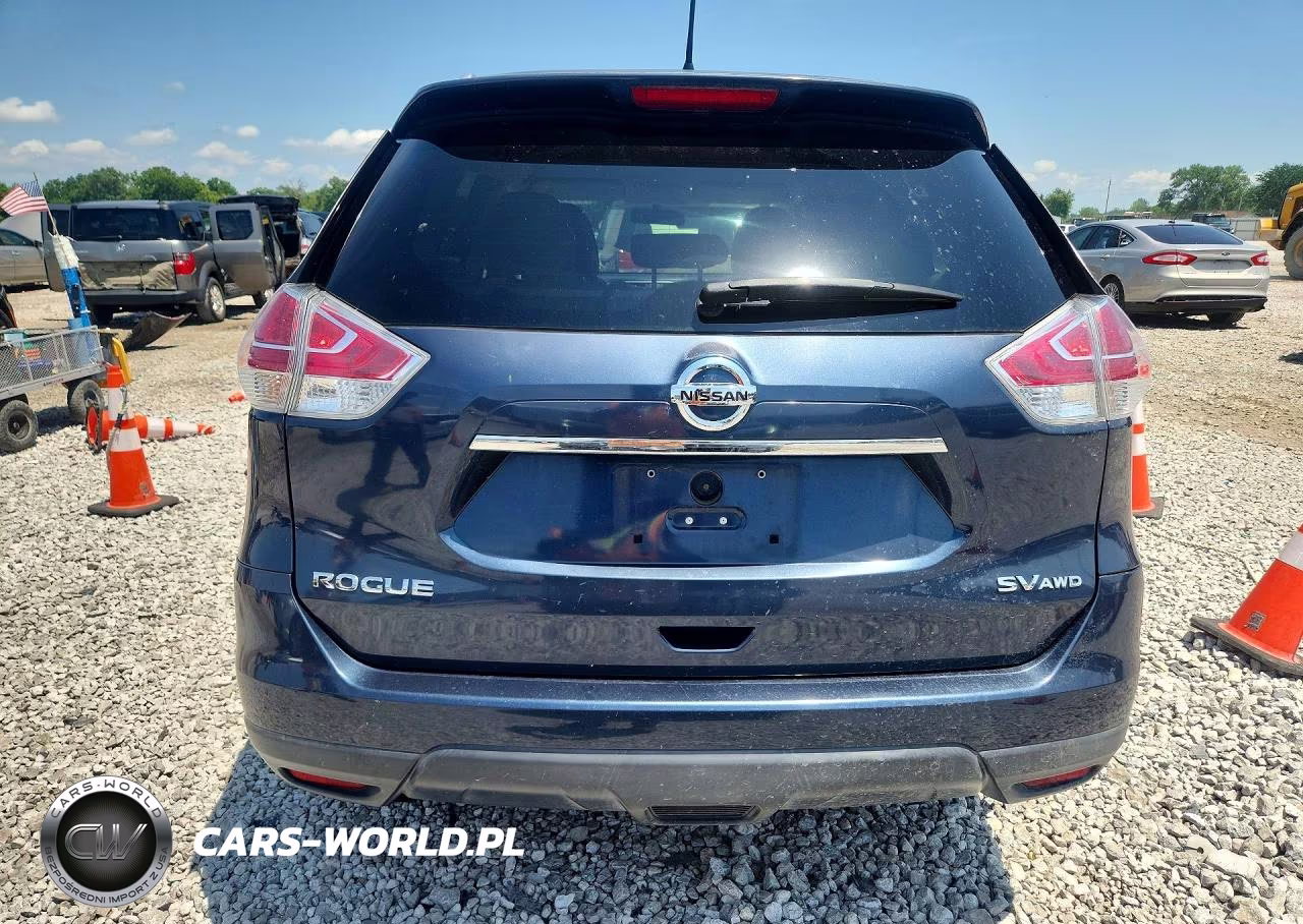 2016 Nissan Rogue Sv VIN:KNMAT2MV3GP617360 - 6