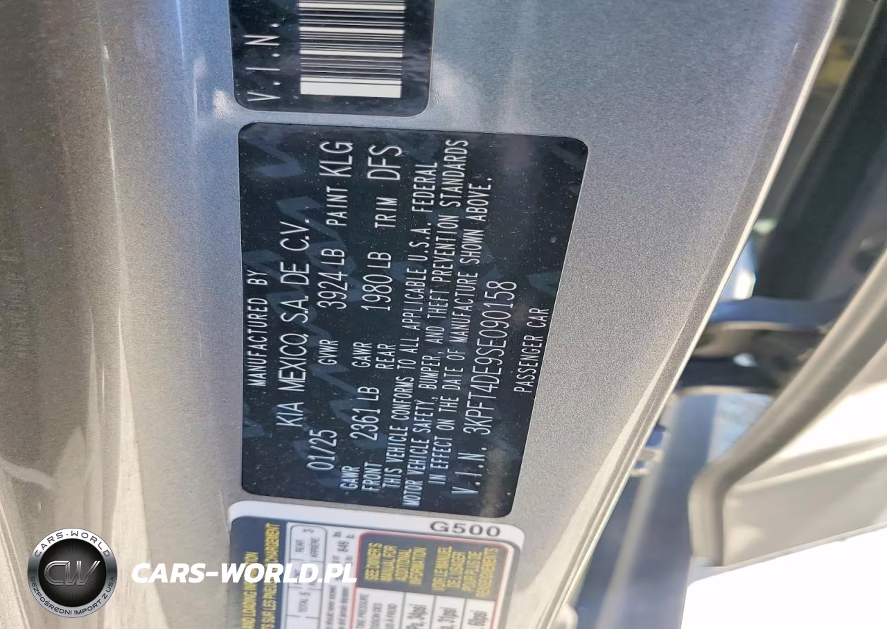 2025 Kia K4 Lx VIN:3KPFT4DE9SE090158 - 13
