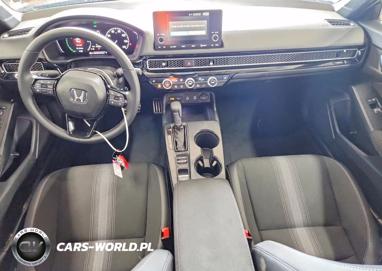 2026 Honda Civic Sport VIN:2HGFE4F87TH341204 - 8