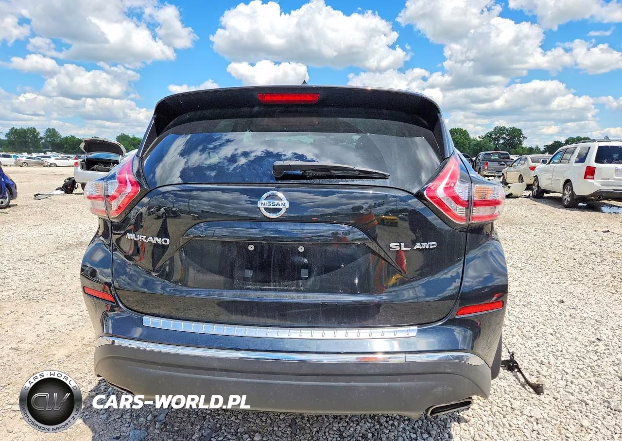2016 Nissan Murano Sl VIN:5N1AZ2MH4GN121595 - 6