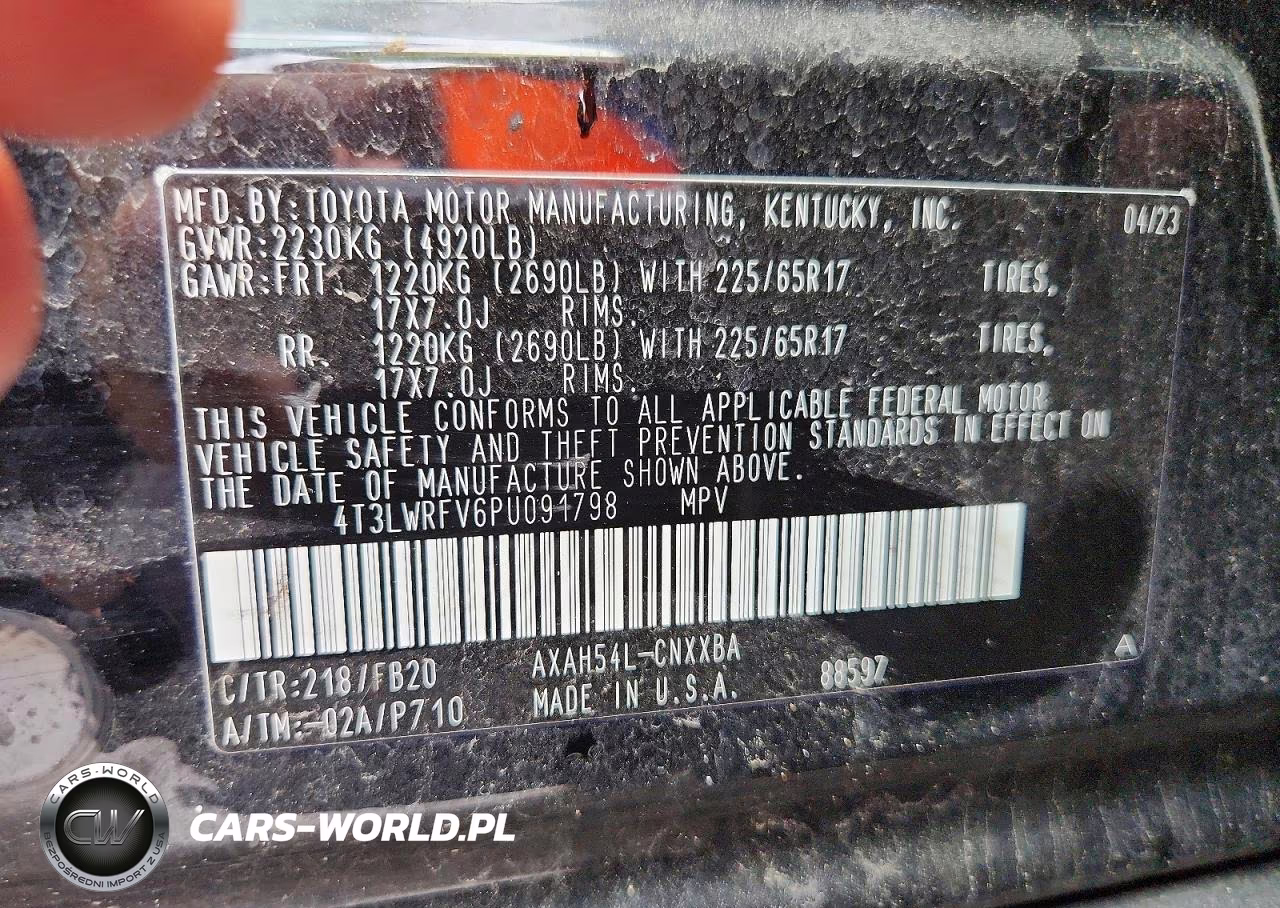2023 Toyota Rav4 VIN:4T3LWRFV6PU091798 - 13