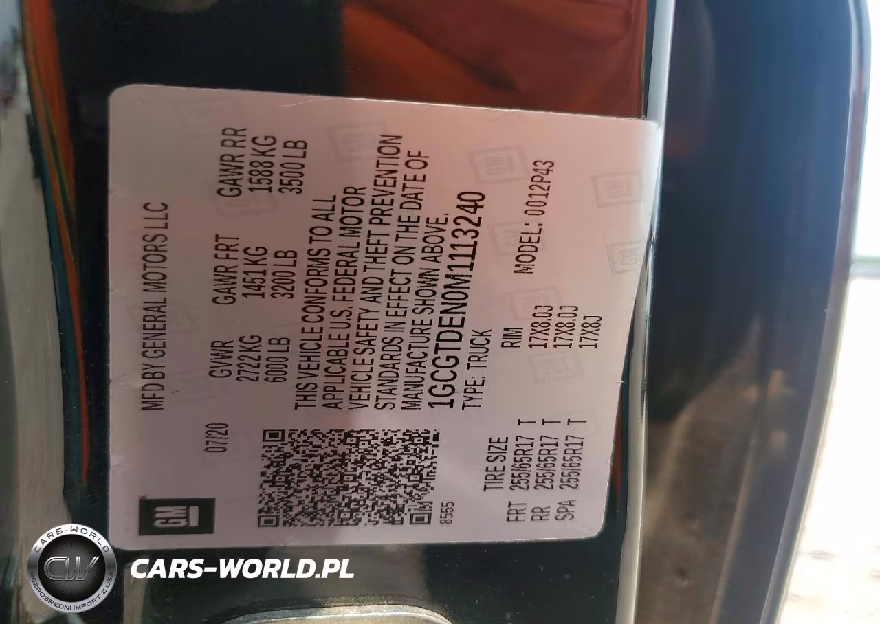2021 Chevrolet Colorado Z71 VIN:1GCGTDEN0M1113240 - 12