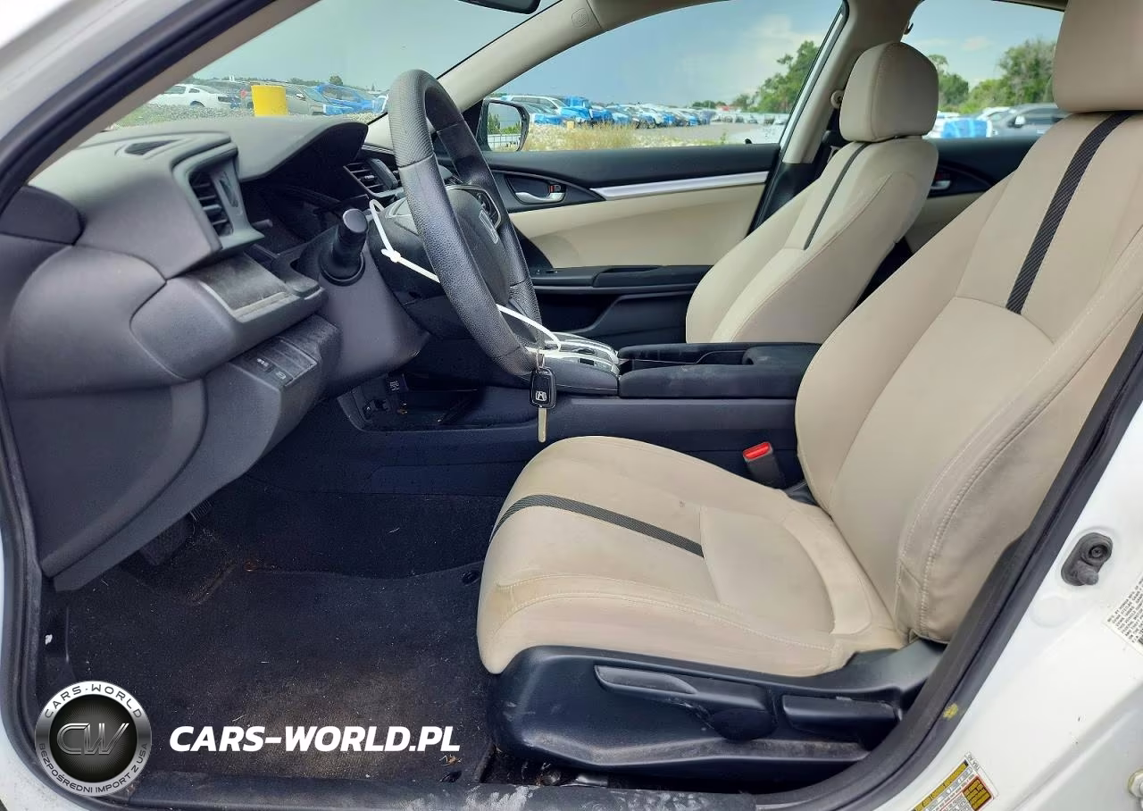 2017 Honda Civic Lx VIN:19XFC2F57HE044371 - 7