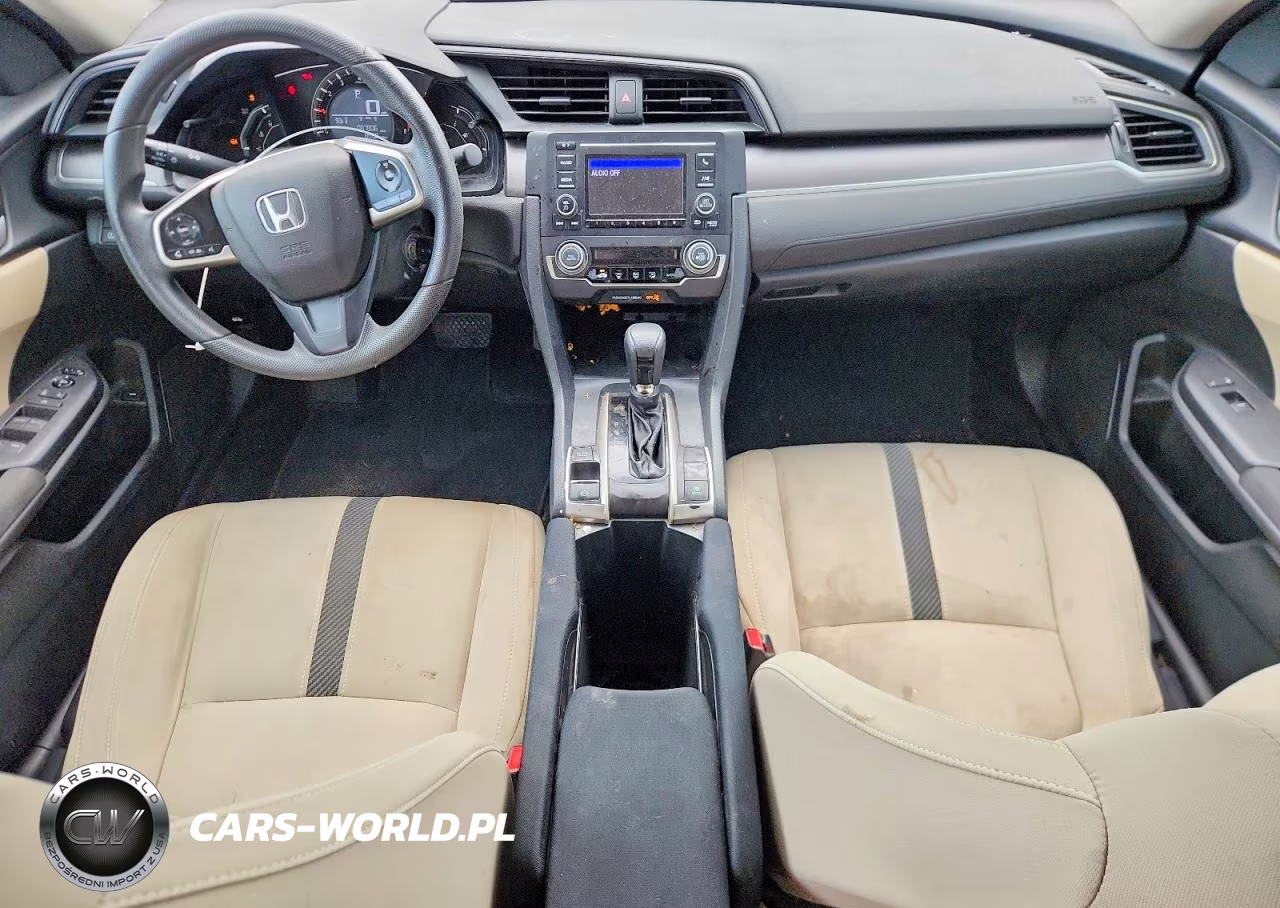2017 Honda Civic Lx VIN:19XFC2F57HE044371 - 8