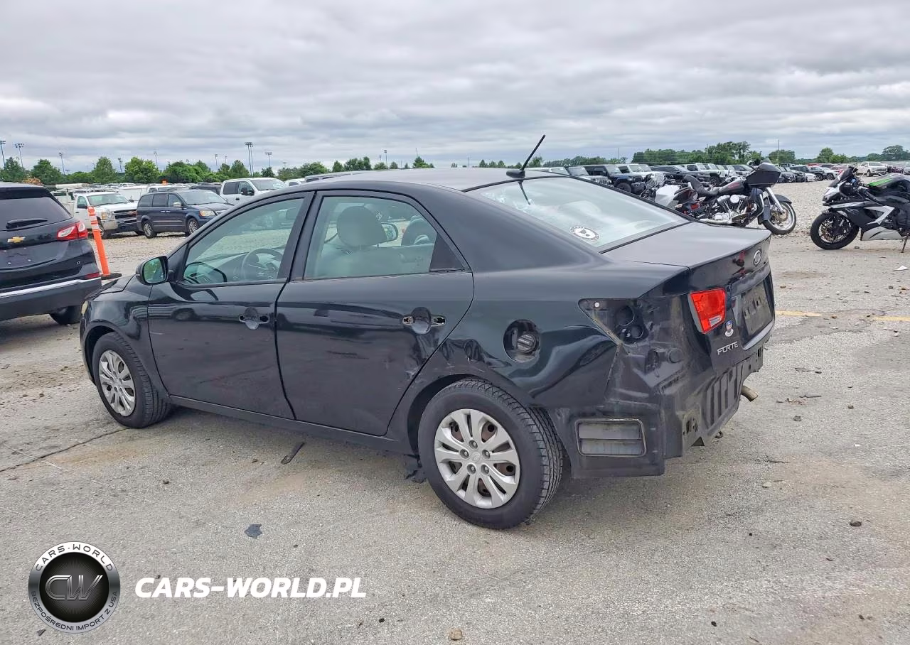 2013 Kia Forte VIN:KNAFU4A24D5737603 - 2