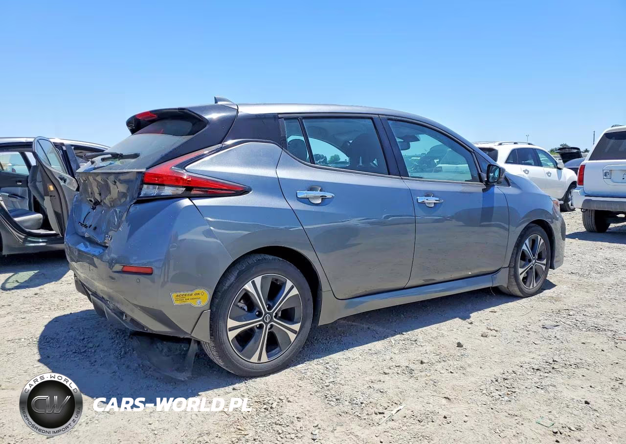 2022 Nissan Leaf Sv VIN:1N4AZ1CV1NC553615 - 3