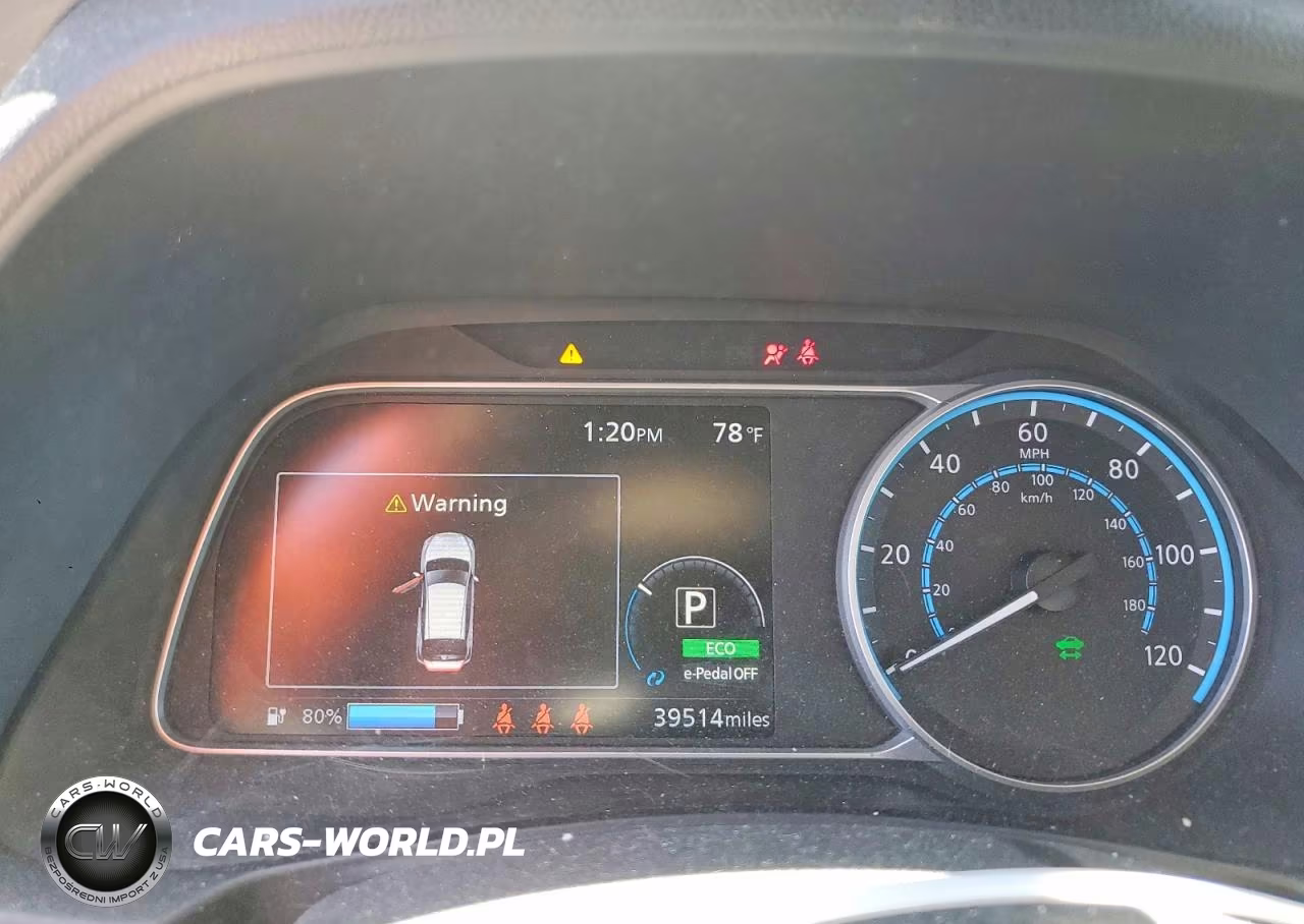 2022 Nissan Leaf Sv VIN:1N4AZ1CV1NC553615 - 9