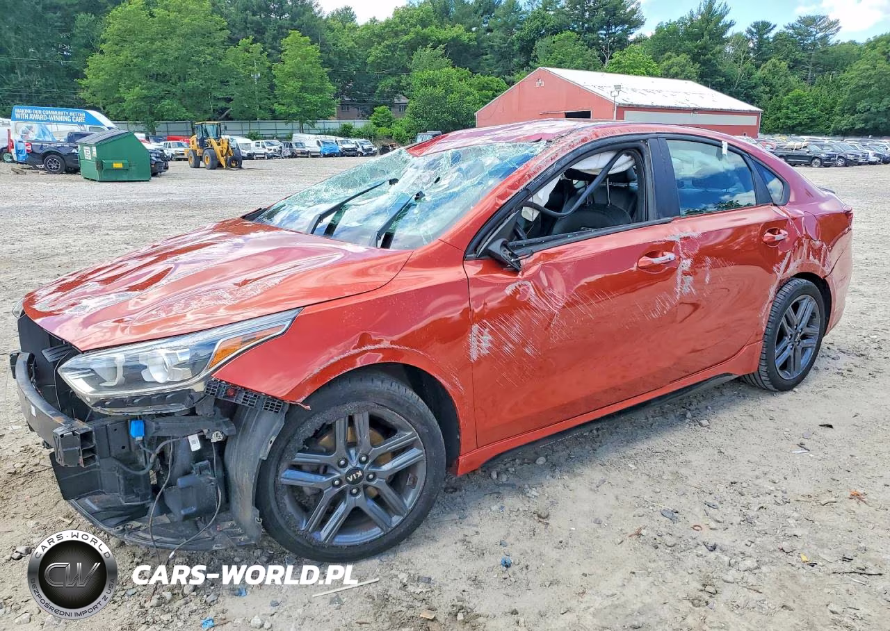 2021 Kia Forte Gt Line VIN:3KPF34AD3ME369653 - 1