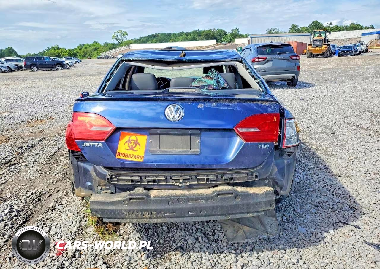 2012 Volkswagen Jetta Tdi VIN:3VWLL7AJ5CM419092 - 6