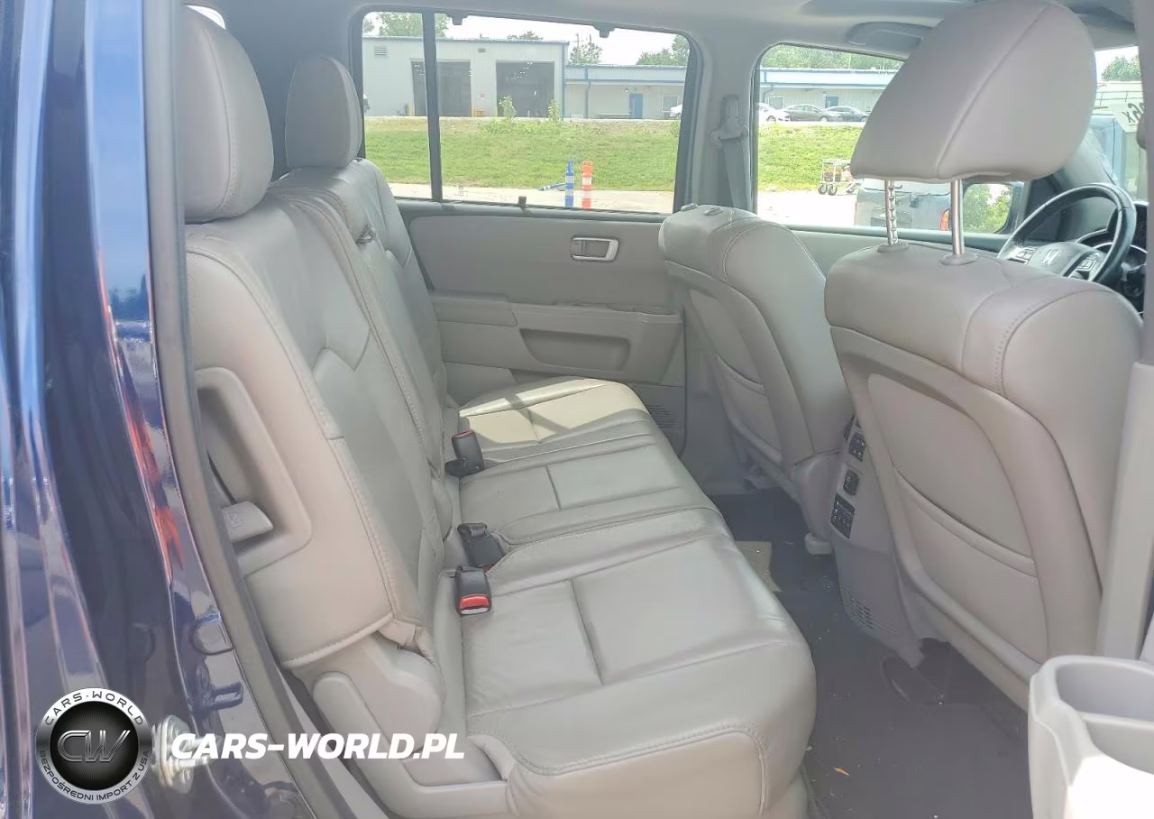 2013 Honda Pilot Touring VIN:5FNYF4H92DB063362 - 10