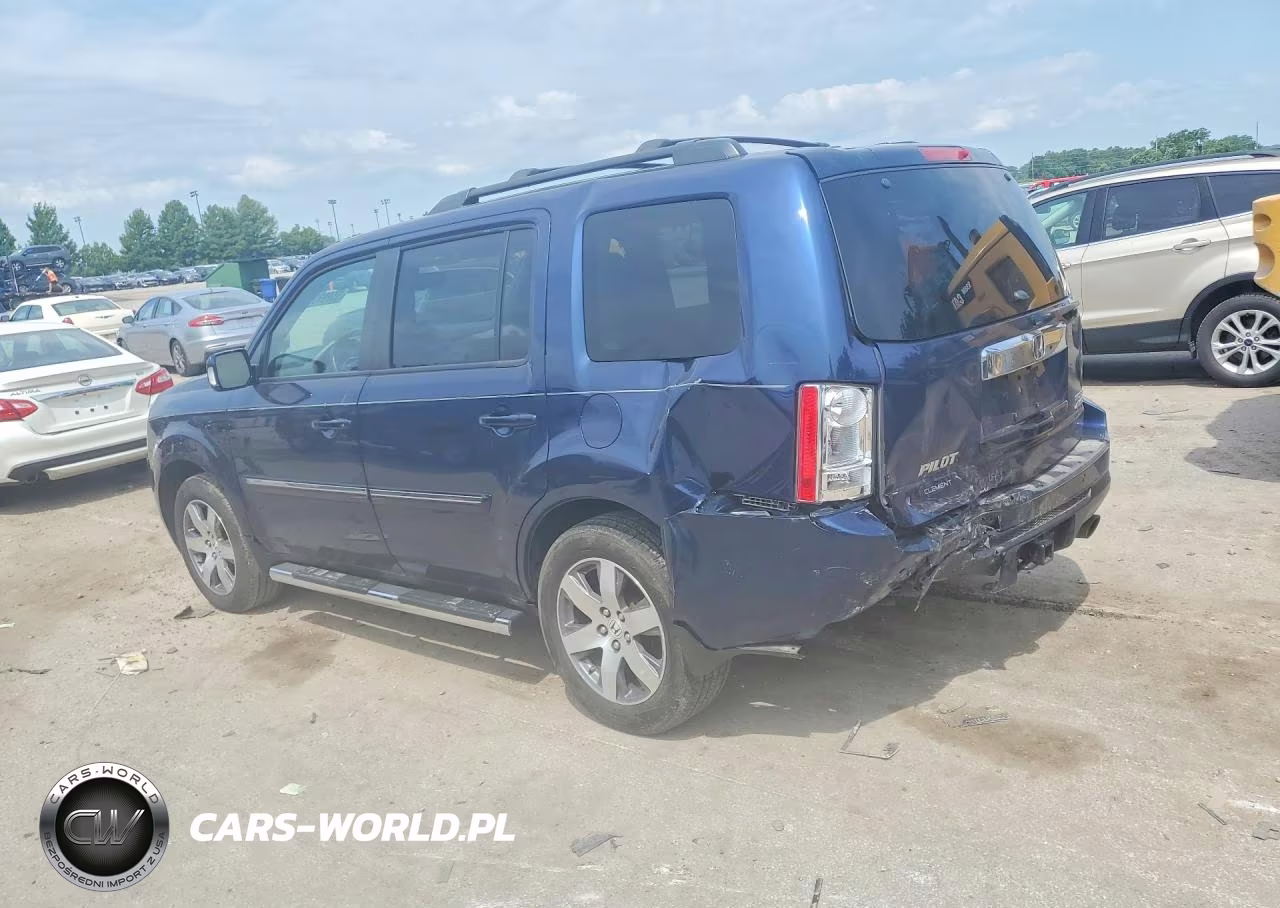 2013 Honda Pilot Touring VIN:5FNYF4H92DB063362 - 2