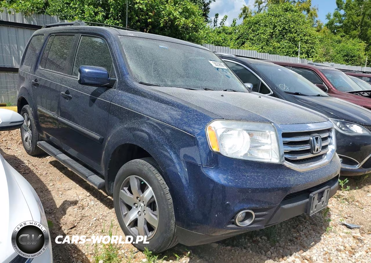 2013 Honda Pilot Touring VIN:5FNYF4H92DB063362 - 4