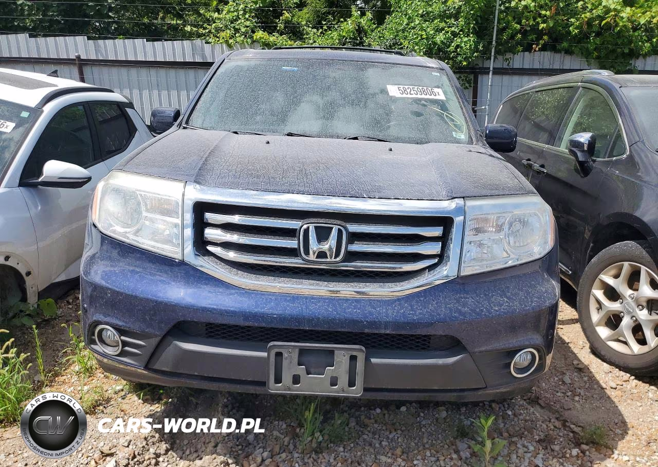 2013 Honda Pilot Touring VIN:5FNYF4H92DB063362 - 5