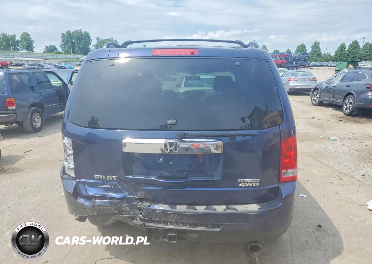 2013 Honda Pilot Touring VIN:5FNYF4H92DB063362 - 6