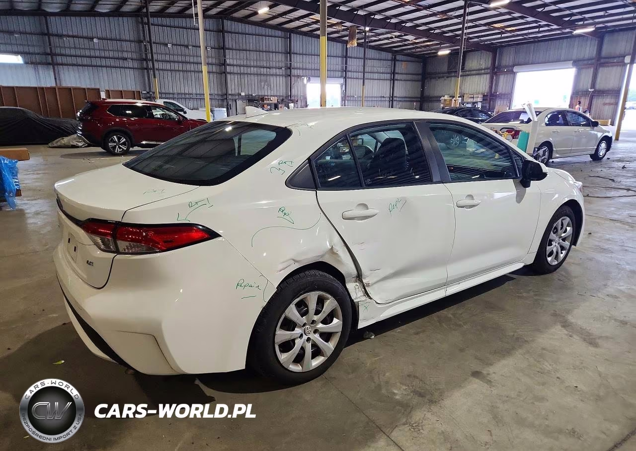 2021 Toyota Corolla Le VIN:5YFEPMAE0MP182376 - 3