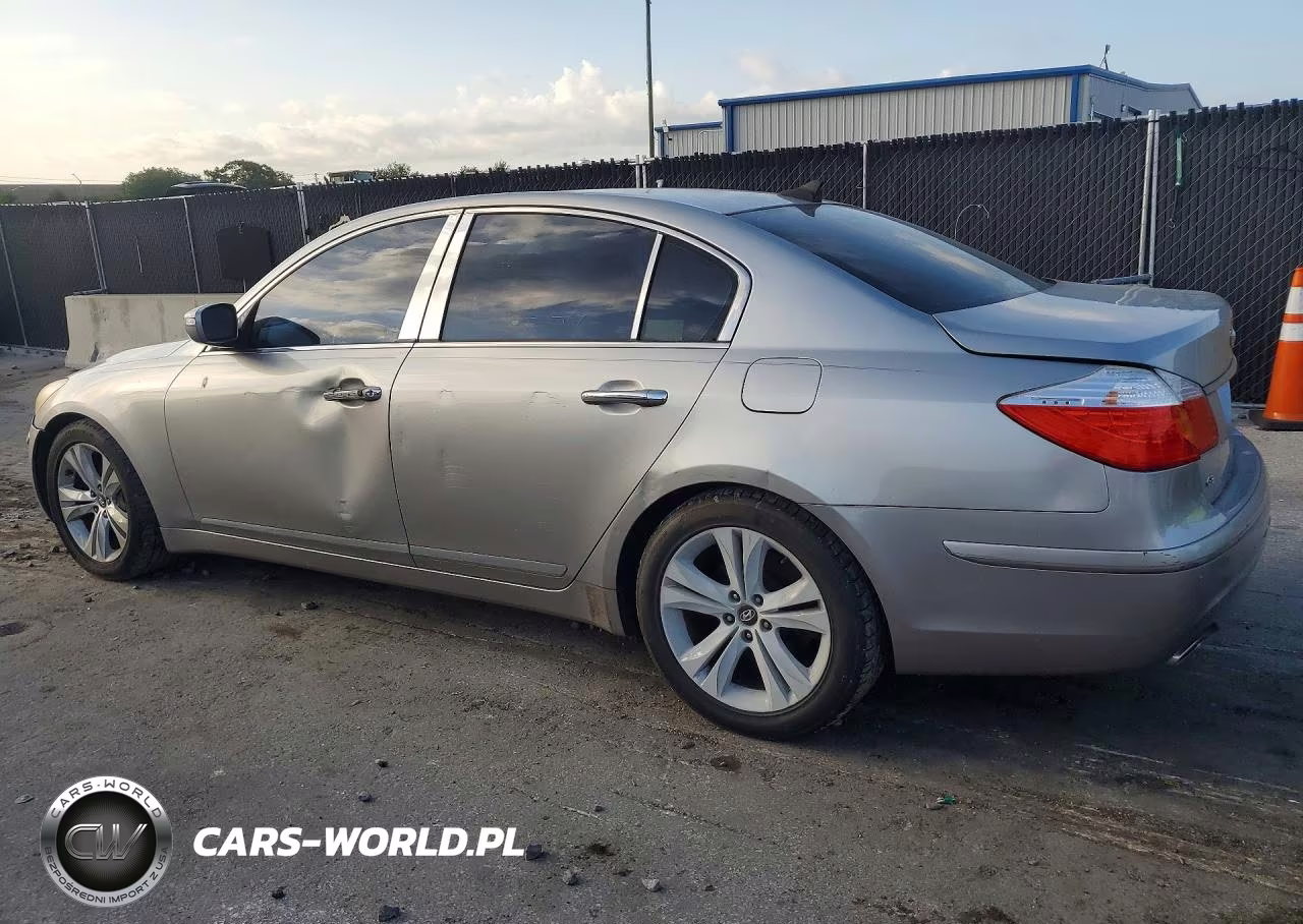 2009 Hyundai Genesis 4.6L VIN:KMHGC46F79U055006 - 2