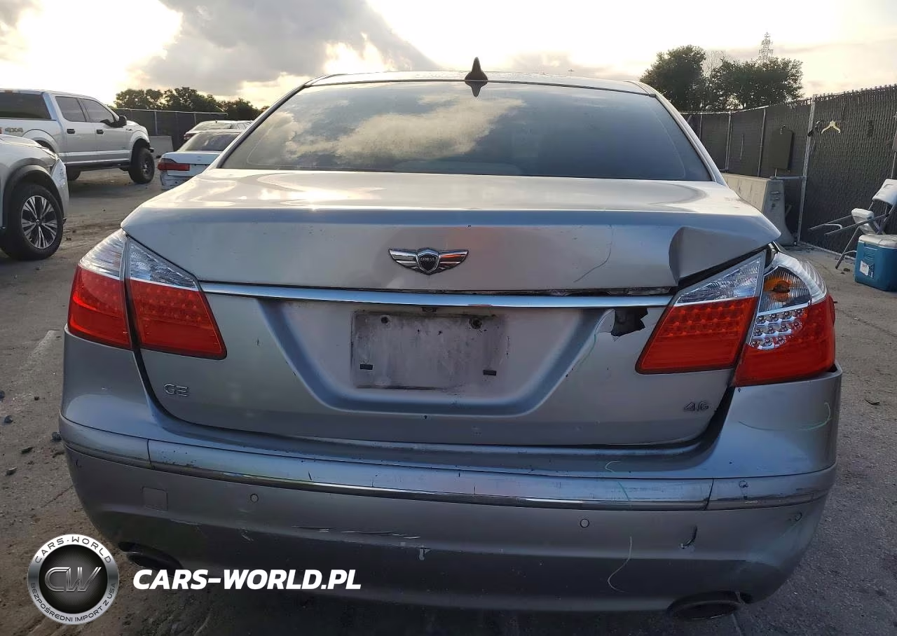2009 Hyundai Genesis 4.6L VIN:KMHGC46F79U055006 - 6