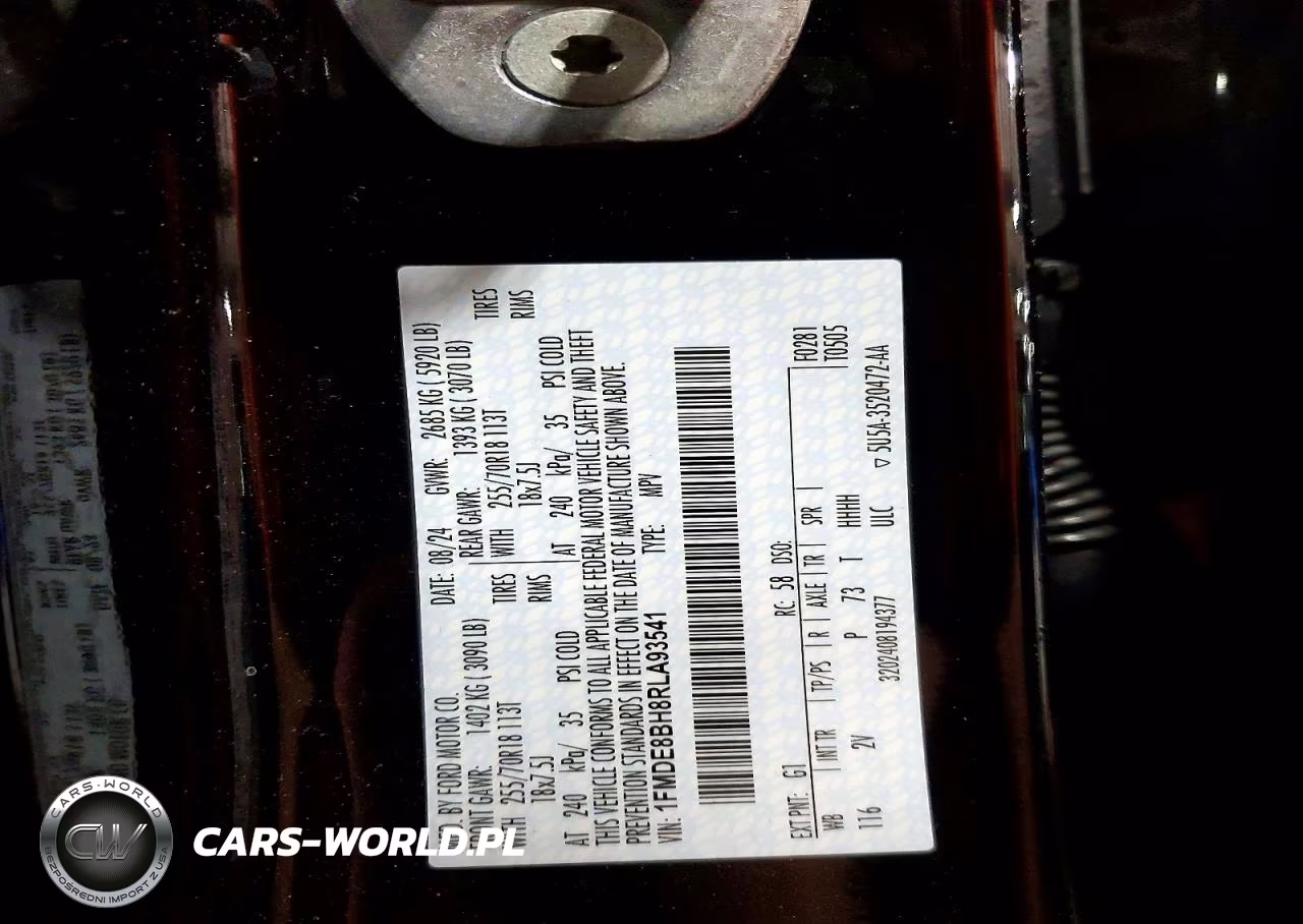 2024 Ford Bronco Outer Banks VIN:1FMDE8BH8RLA93541 - 13