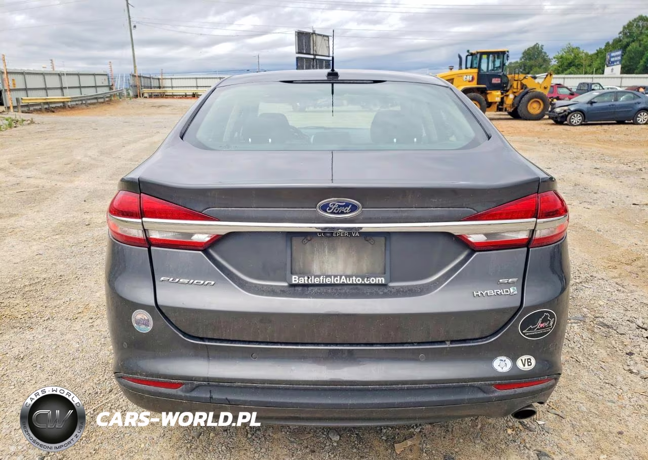 2017 Ford Fusion Se Hybrid VIN:3FA6P0LU4HR393524 - 6