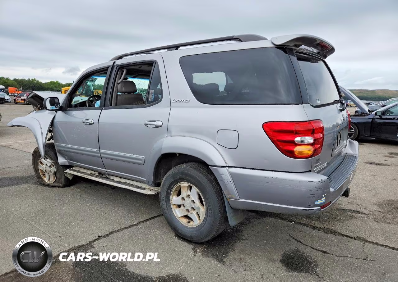 2002 Toyota Sequoia Limited VIN:5TDBT48A82S083245 - 2