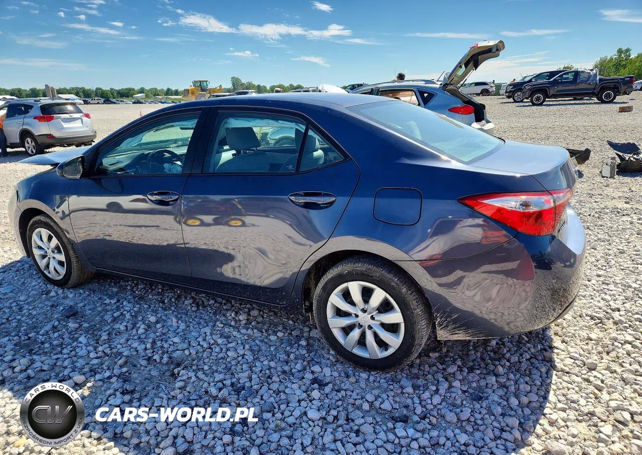 2016 Toyota Corolla Le VIN:5YFBURHEXGP562506 - 2