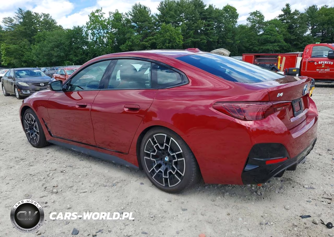 2025 BMW I4 M50 VIN:WBY33HD06SFV10395 - 2