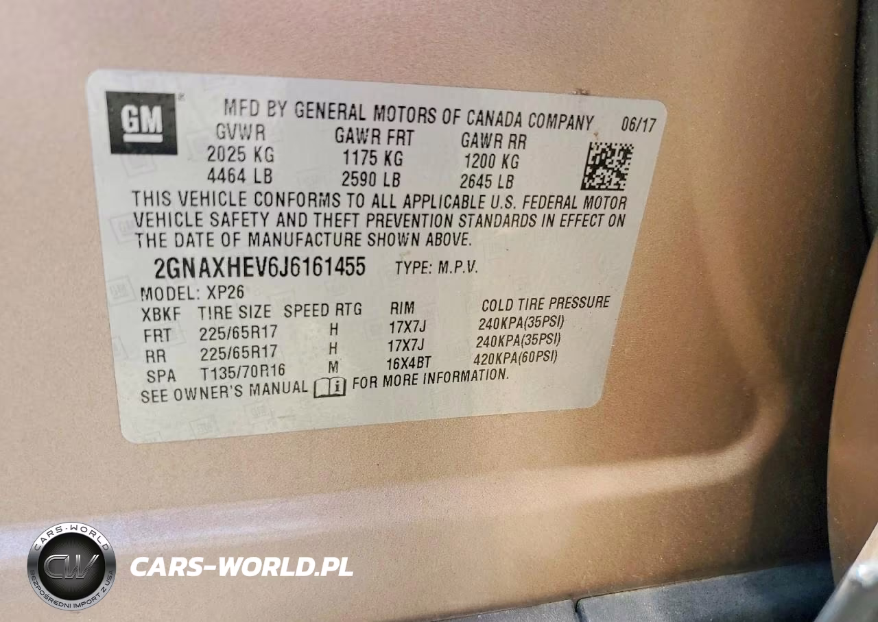 2018 Chevrolet Equinox Ls VIN:2GNAXHEV6J6161455 - 12