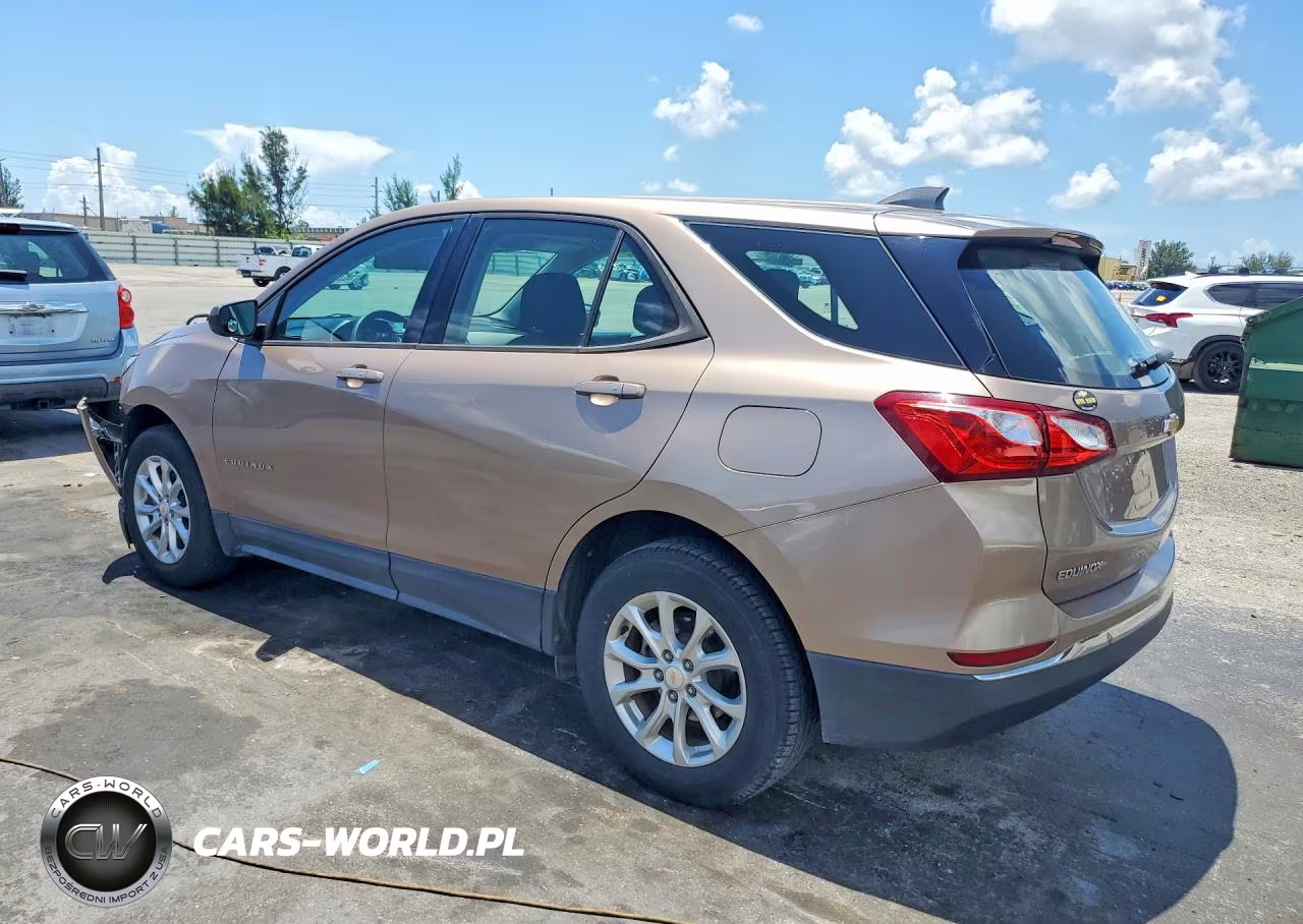 2018 Chevrolet Equinox Ls VIN:2GNAXHEV6J6161455 - 2