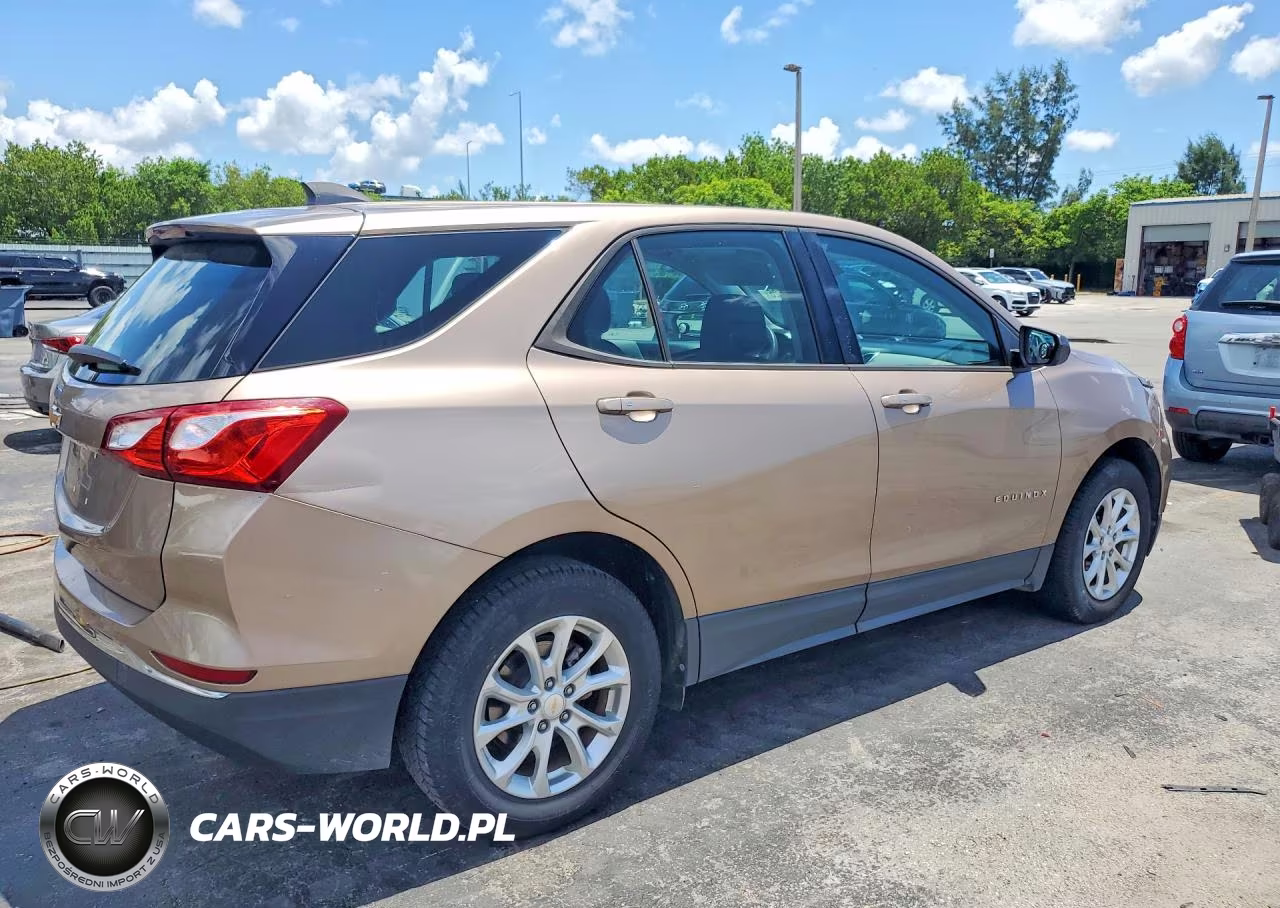 2018 Chevrolet Equinox Ls VIN:2GNAXHEV6J6161455 - 3