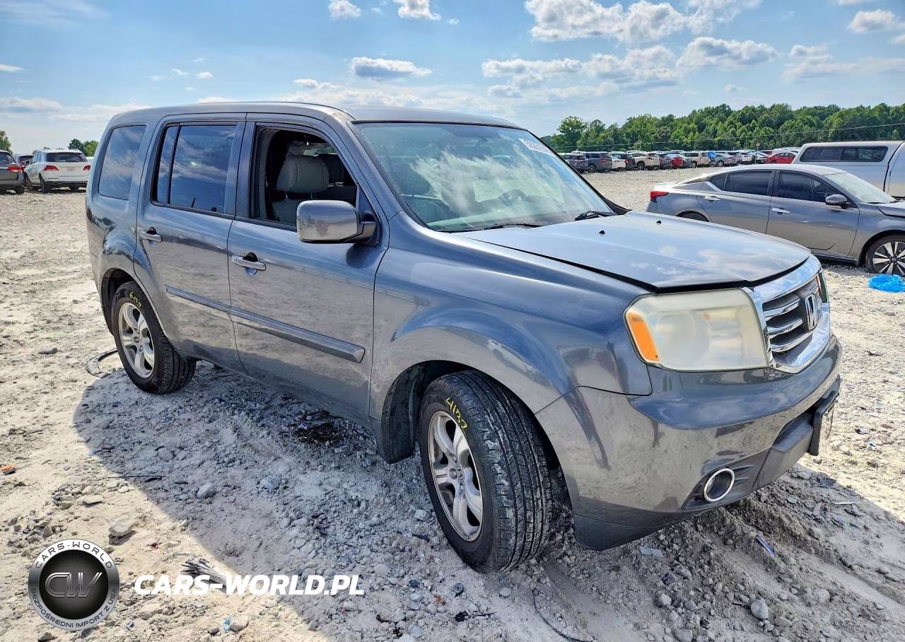 2013 Honda Pilot Ex VIN:5FNYF4H45DB015326 - 4