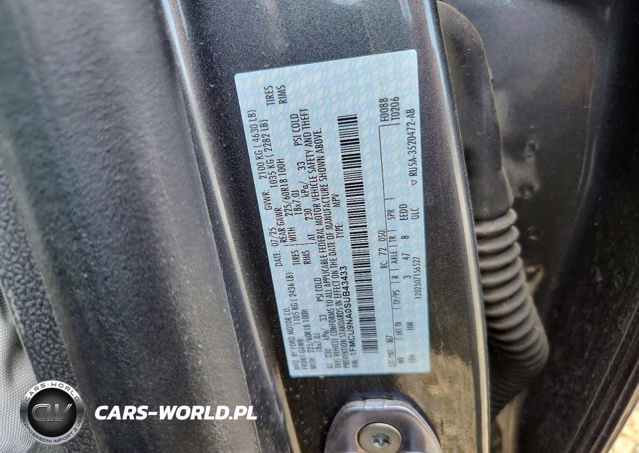 2025 Ford Escape St Line Select VIN:1FMCU9NA0SUB43433 - 12