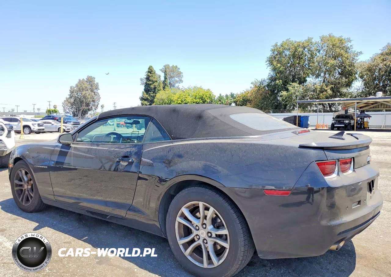 2013 Chevrolet Camaro Lt VIN:2G1FB3D36D9121775 - 2