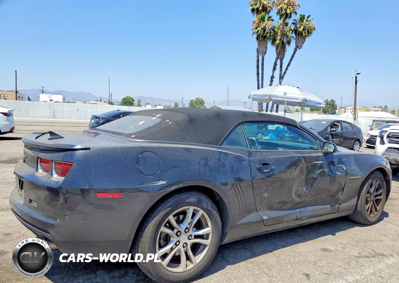 2013 Chevrolet Camaro Lt VIN:2G1FB3D36D9121775 - 3