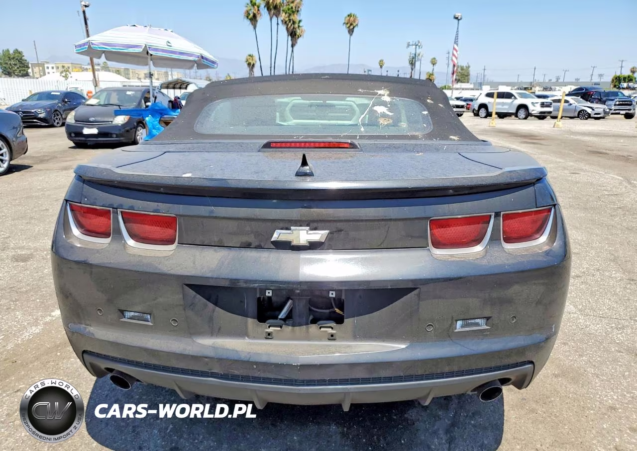 2013 Chevrolet Camaro Lt VIN:2G1FB3D36D9121775 - 6