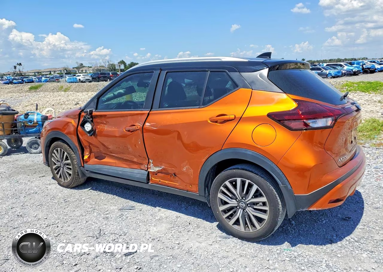 2021 Nissan Kicks Sv VIN:3N1CP5CVXML553490 - 2