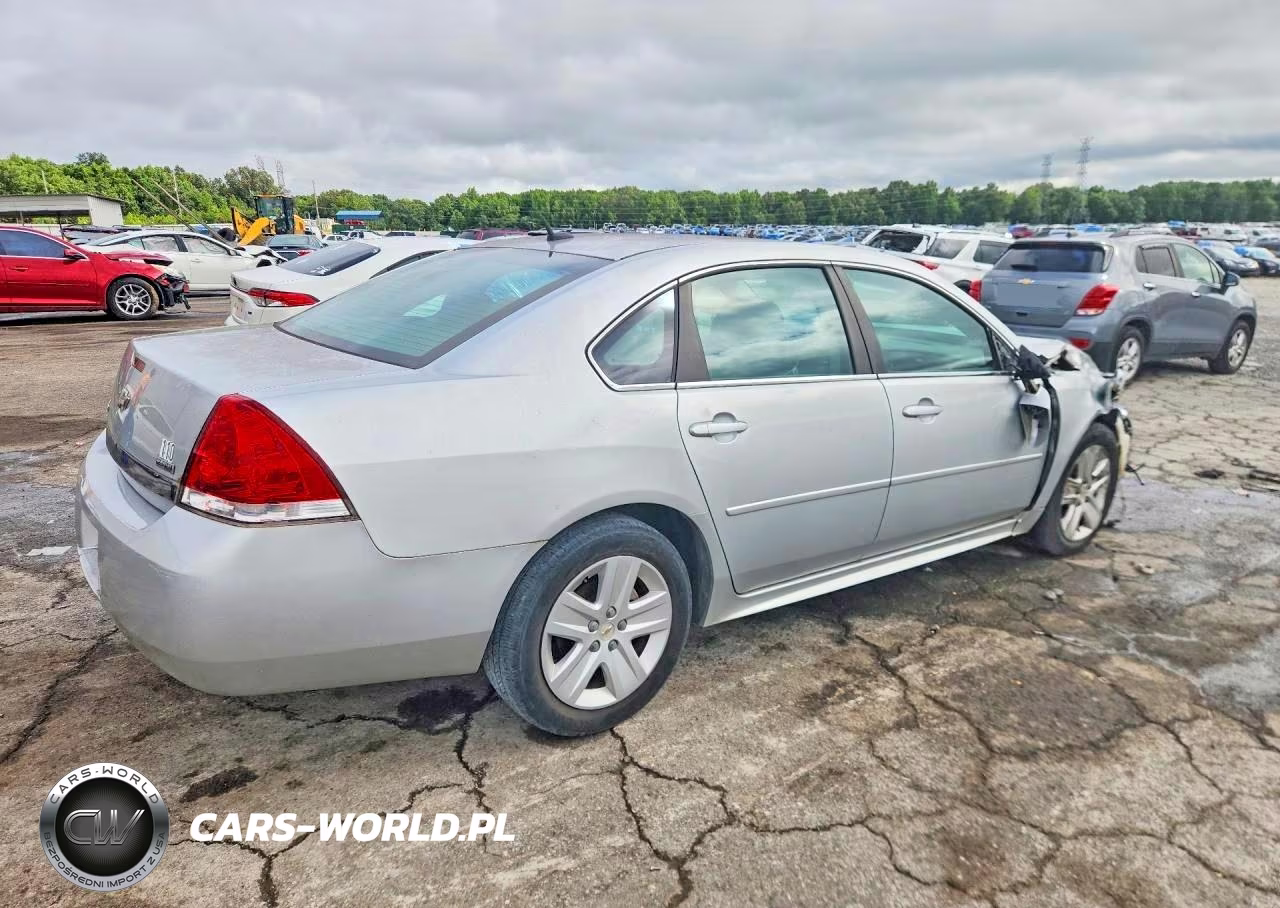 2011 Chevrolet Impala Ls VIN:2G1WF5EK4B1272552 - 3