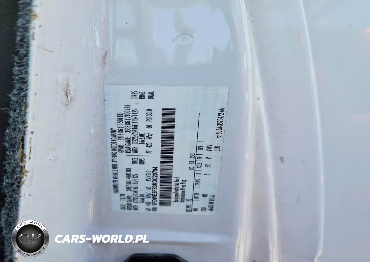 2019 Ford Econoline - Ambulance VIN:1FDWE3FS3KDC20794 - 13