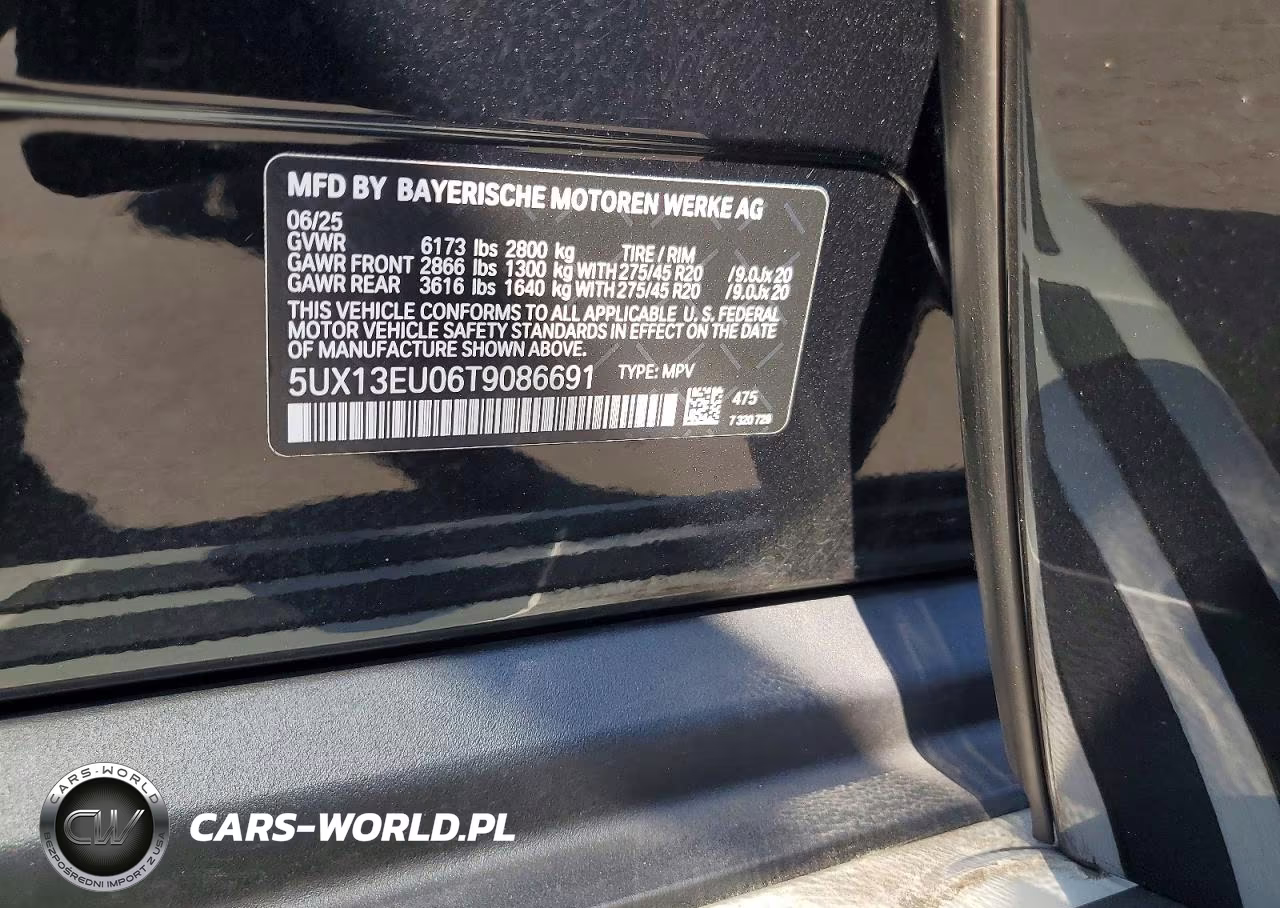 2026 BMW X5 Sdrive 40I VIN:5UX13EU06T9086691 - 13