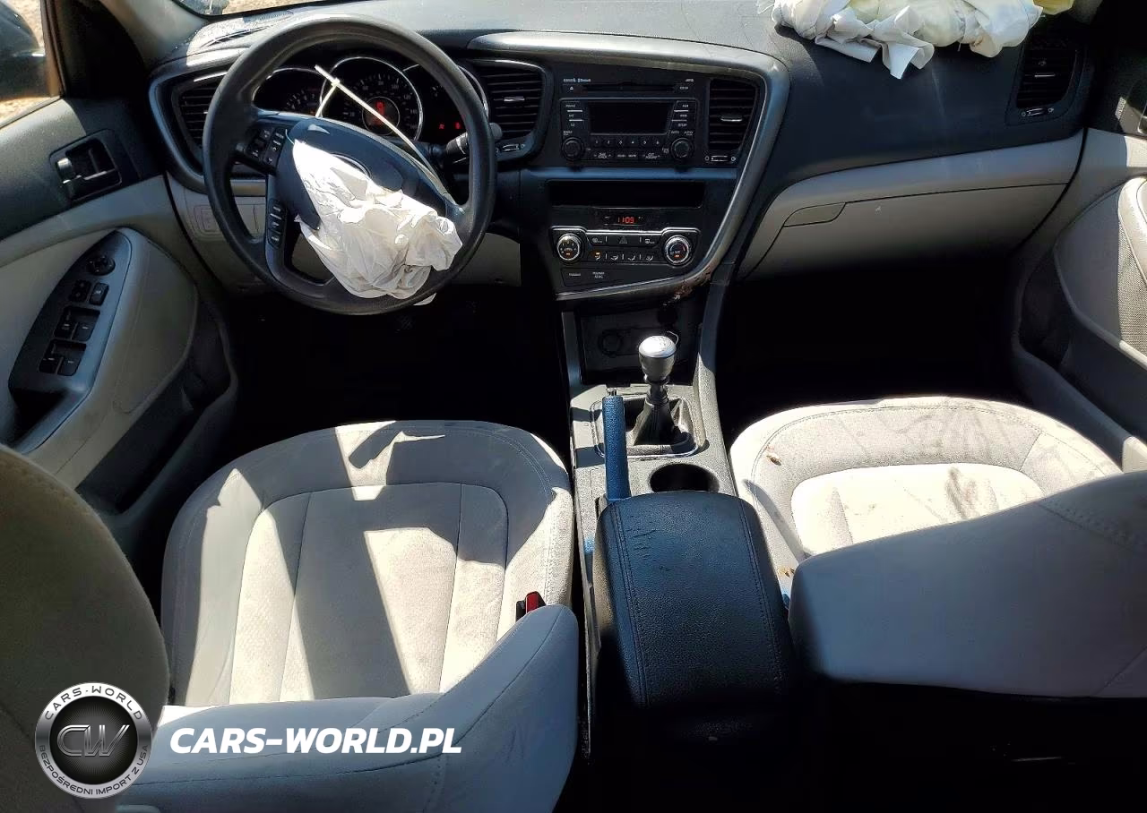2011 Kia Optima Lx VIN:KNAGM4A75B5073101 - 8