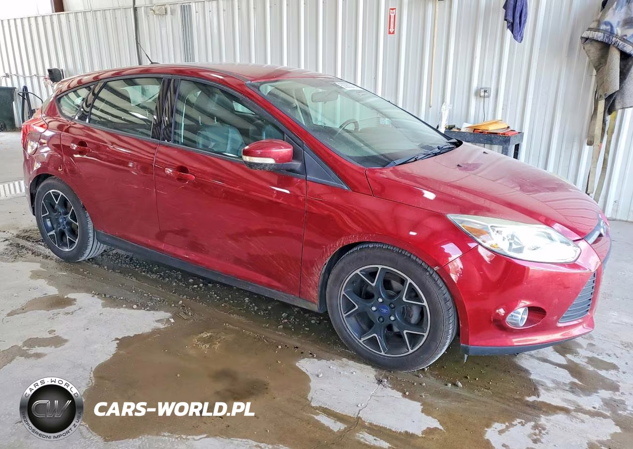2014 Ford Focus Se VIN:1FADP3K20EL371913 - 4