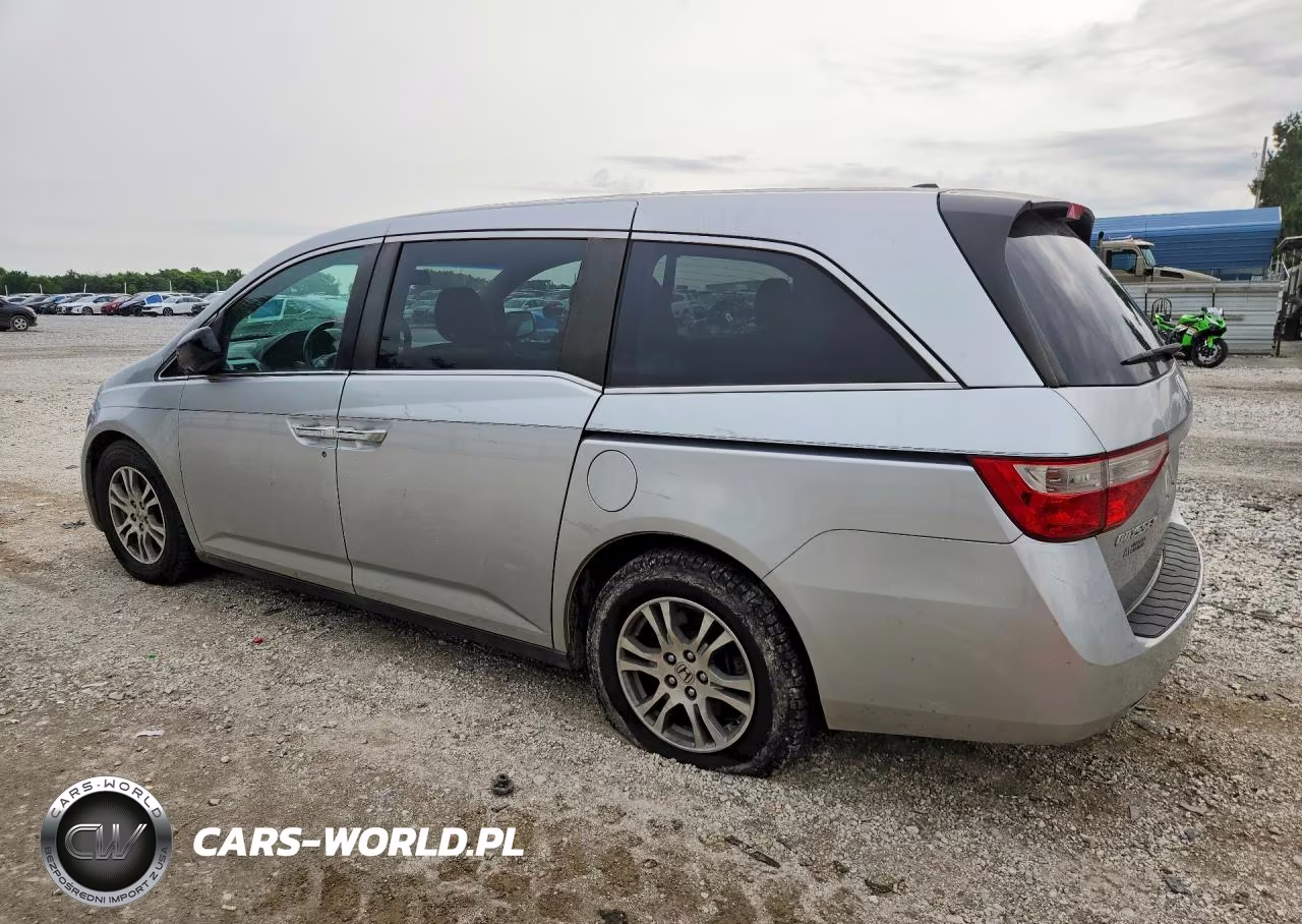 2012 Honda Odyssey Exl VIN:5FNRL5H60CB025734 - 2