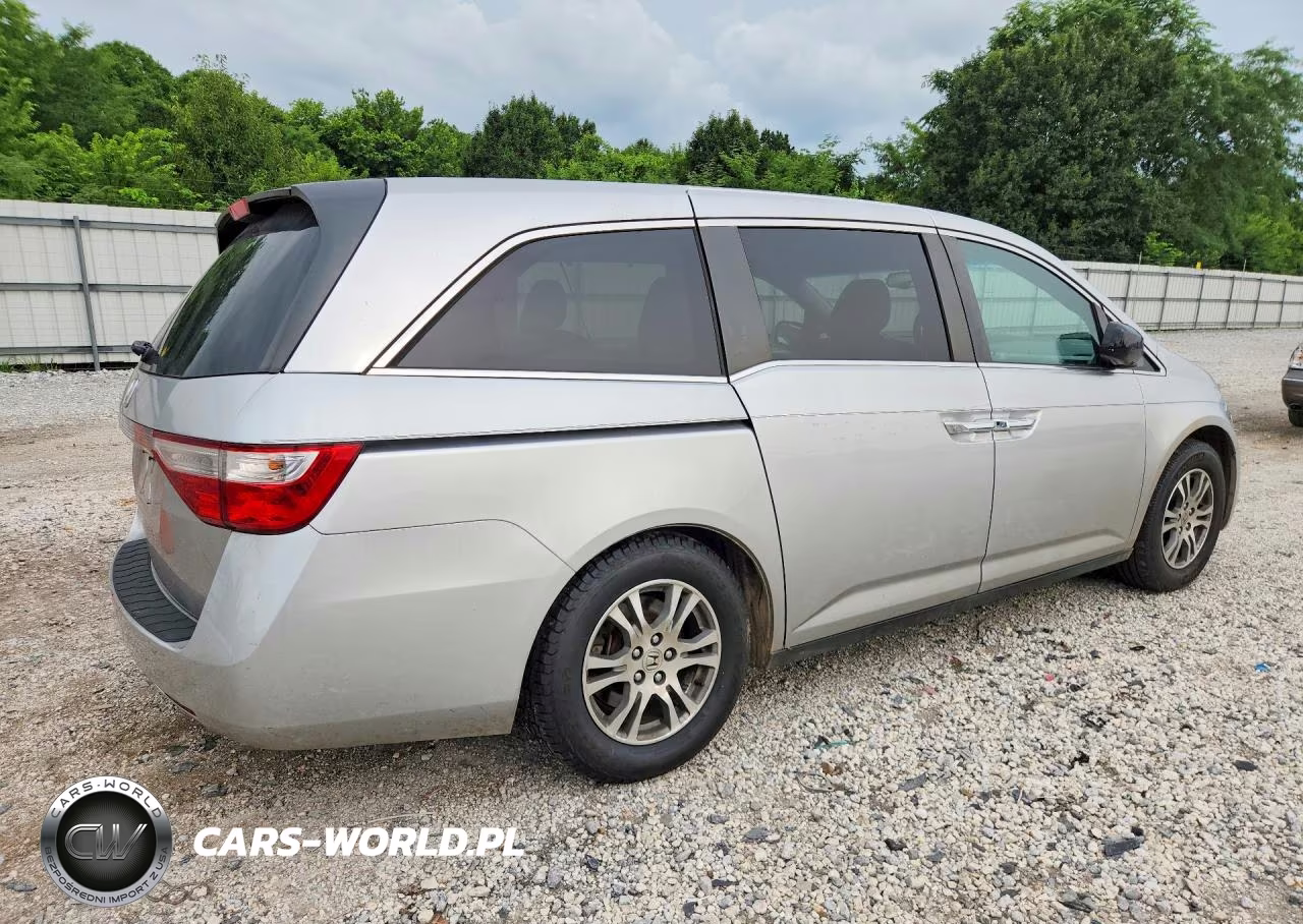 2012 Honda Odyssey Exl VIN:5FNRL5H60CB025734 - 3