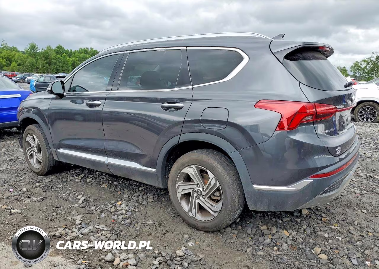 2021 Hyundai Santa Fe Sel VIN:5NMS6DAJ2MH319167 - 2