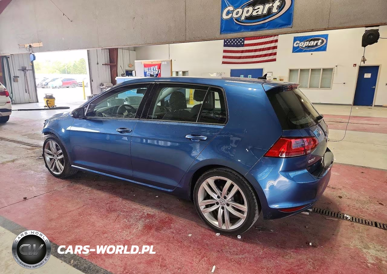 2016 Volkswagen Golf S-Se VIN:3VW217AU8GM020565 - 2